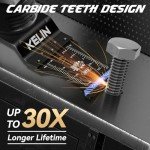 KELIN 6-Piece Titanium Multitool Blades Kit