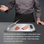 Pure Titanium Cutting Board - Double-Sided Design