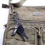 TACRAY Compact Titanium EDC Keychain Carabiner Tool