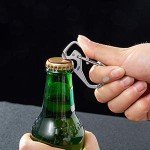 TACRAY Compact Titanium EDC Keychain Carabiner Tool