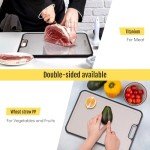 Double-Sided Titanium Cutting Board for Kitchen