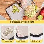 Double-Sided Titanium Cutting Board for Kitchen