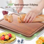 Double-Sided Titanium Cutting Board - 17.7"x11.6