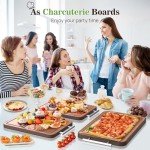 Double-Sided Titanium Cutting Board - 17.7"x11.6