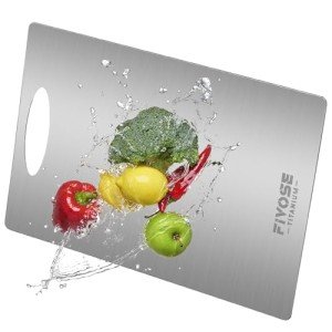 FIVOSE 100% Pure Titanium Kitchen Cutting Board
