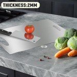 FIVOSE 100% Pure Titanium Kitchen Cutting Board