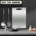 FIVOSE 100% Pure Titanium Kitchen Cutting Board