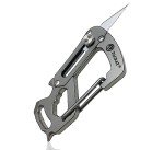 Titanium EDC Keychain Knife with Quick Release Clip
