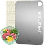 Pure Titanium Double-Sided Cutting Board for Kitchen