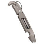 TOOVEM Titanium EDC Pry Bar Multitool with Keychain