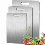 Titanium Non-Slip Double-Sided Cutting Board Set
