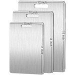 Titanium Non-Slip Double-Sided Cutting Board Set