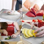 Titanium Non-Slip Double-Sided Cutting Board Set