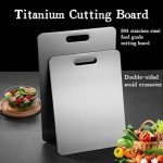 Titanium Non-Slip Double-Sided Cutting Board Set
