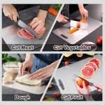 Titanium Cutting Board Set - 3 Double-Sided Boards