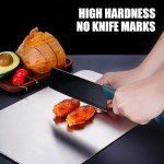 Pure Titanium Double-Sided Cutting Board - 14x10 in