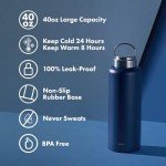 WOKY TICERA 40oz Titanium Ceramic Insulated Tumbler