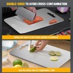 DETEIN Pure Titanium Double-Sided Cutting Board