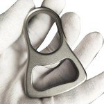 Titanium Beer Bottle Opener - Sturdy & Stylish