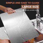 BELLPO Double-Sided Titanium Cutting Board 15.4x11