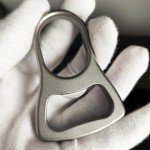 Titanium Beer Bottle Opener - Sturdy & Stylish