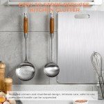 BELLPO Double-Sided Titanium Cutting Board 15.4x11