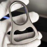 Titanium Beer Bottle Opener - Sturdy & Stylish
