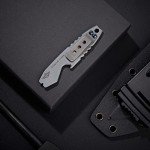 Titanium Mini Bottle Opener with Pry Bar