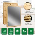 Double-Sided Titanium Cutting Board & Serving Tray