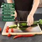 Double-Sided Titanium Cutting Board & Serving Tray