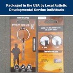 Titanium Bottle Opener Keychain - Set of 3
