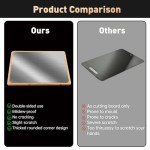Double-Sided Titanium Cutting Board & Serving Tray