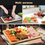 Double-Sided Titanium Cutting Board & Serving Tray