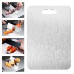 SHIRIA Double-Sided Titanium Cutting Board - 18x12in