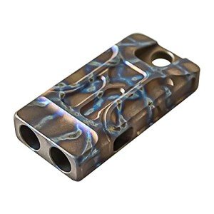 Titanium Survival Whistle with Necklace - 120 dB