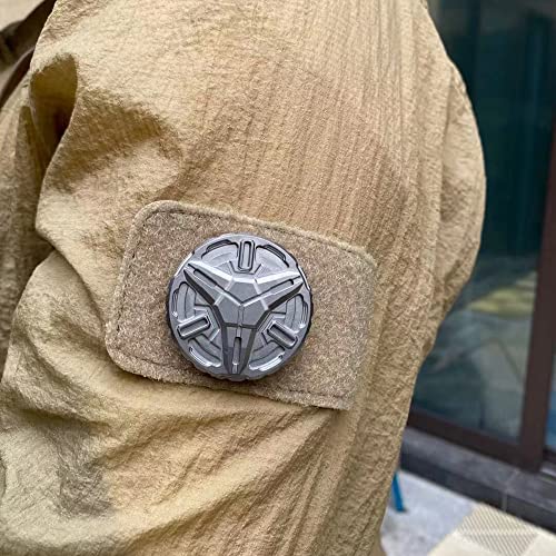 WANERSEN Titanium EDC Camping Backpack Badge Accessory