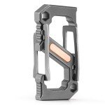 Titanium Carabiner Multitool with Bottle Opener