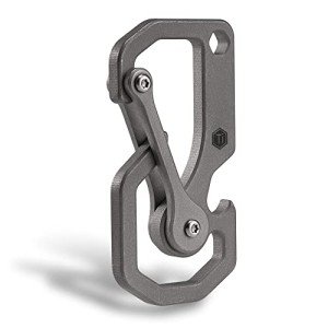 Titanium Carabiner Keychain Tool & Bottle Opener