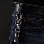 Titanium Carabiner Keychain Tool & Bottle Opener