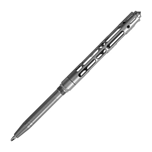 WANERSEN Titanium Tactical Pen with Tungsten Window Breaker