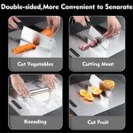 Megecy Double Sided Titanium Cutting Boards (2-Pack)