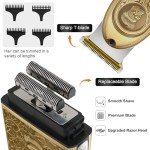 Titanium Electric Razor & Grooming Kit for Men