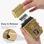 Titanium Electric Razor & Grooming Kit for Men