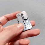 Titanium Fidget Slider Toy Key Spinner
