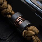 Titanium Outdoor Knife Bead Pendant for EDC Gear