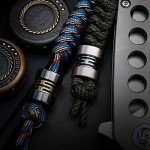 Titanium Outdoor Knife Bead Pendant for EDC Gear