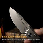 Rhino Series Titanium Pocket Knife with M390 Blade
