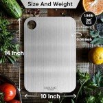 Hadayaki Dual-Sided Pure Titanium Cutting Board