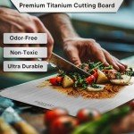 Hadayaki Dual-Sided Pure Titanium Cutting Board