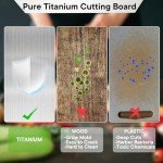 Hadayaki Dual-Sided Pure Titanium Cutting Board